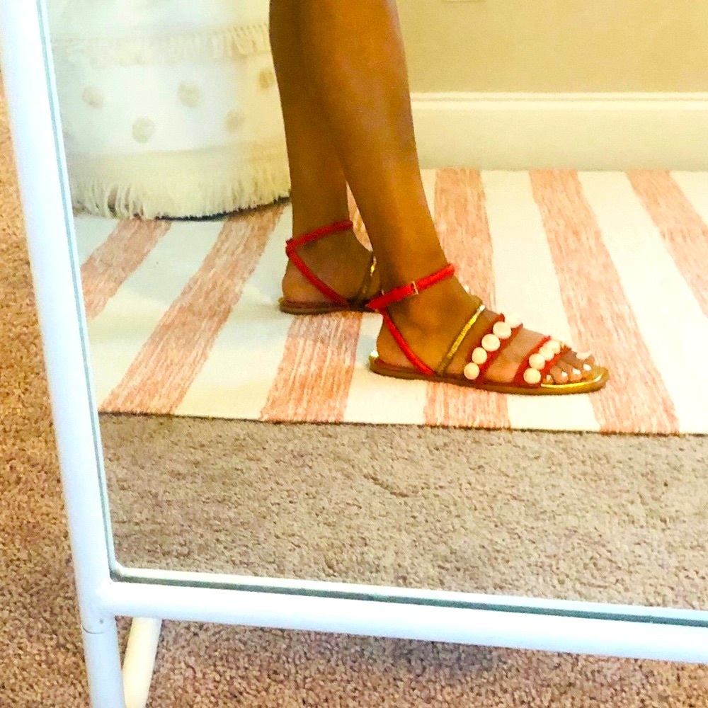 Tory Burch Sinclair seashell sandals 🐚 - Picture 4 of 8